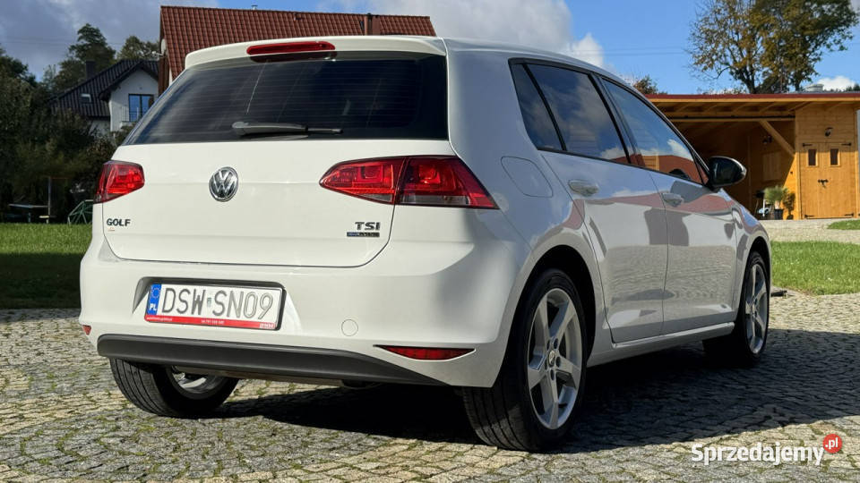 Volkswagen Golf VII 12 TSI 87 5drzwi Bały 2 kpl dolnośląskie Strzegom