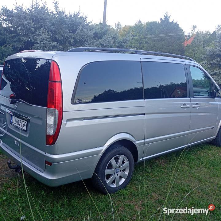 Mercedes viano fun wersja z łóżkiem do spania Autobusy i minibusy lubelskie Łuków sprzedam