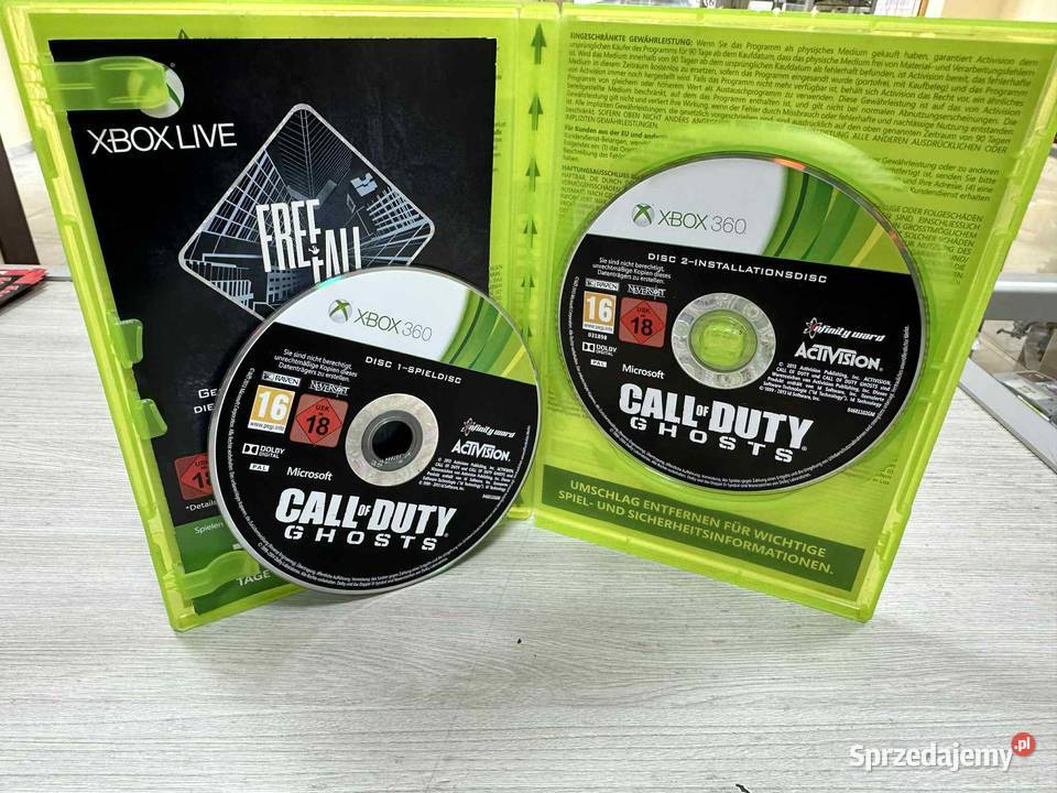 Gra na Xbox 360 Call Of Duty Ghost warmińsko-mazurskie
