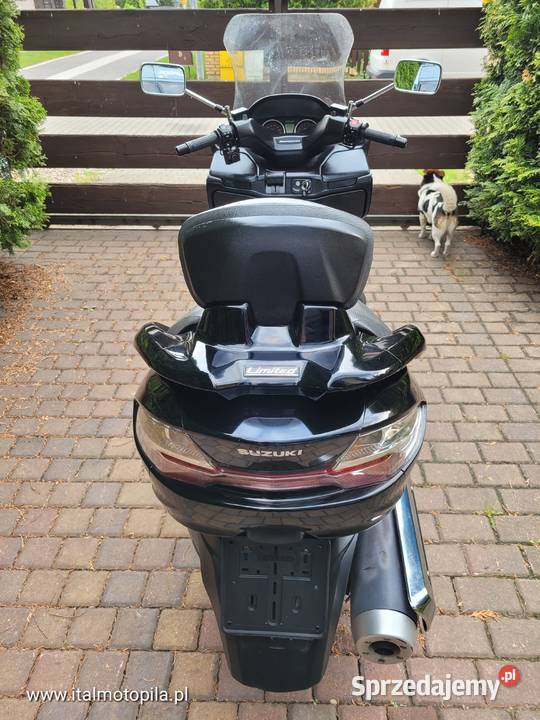 SUZUKU BURGMAN LIMITED 400i 08ritalmotopila benzyna wielkopolskie Piła