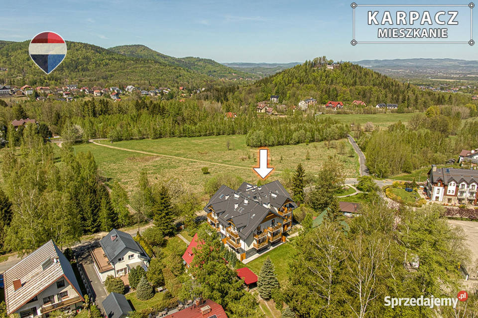 Na sprzedaż 2 pokojowe mieszkanie w sercu 40.99m2 Karpacz