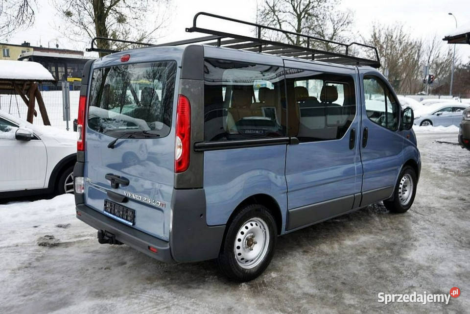 Opel Vivaro 25CDTI Klima 9 osób NAVI 145 145KM Płock