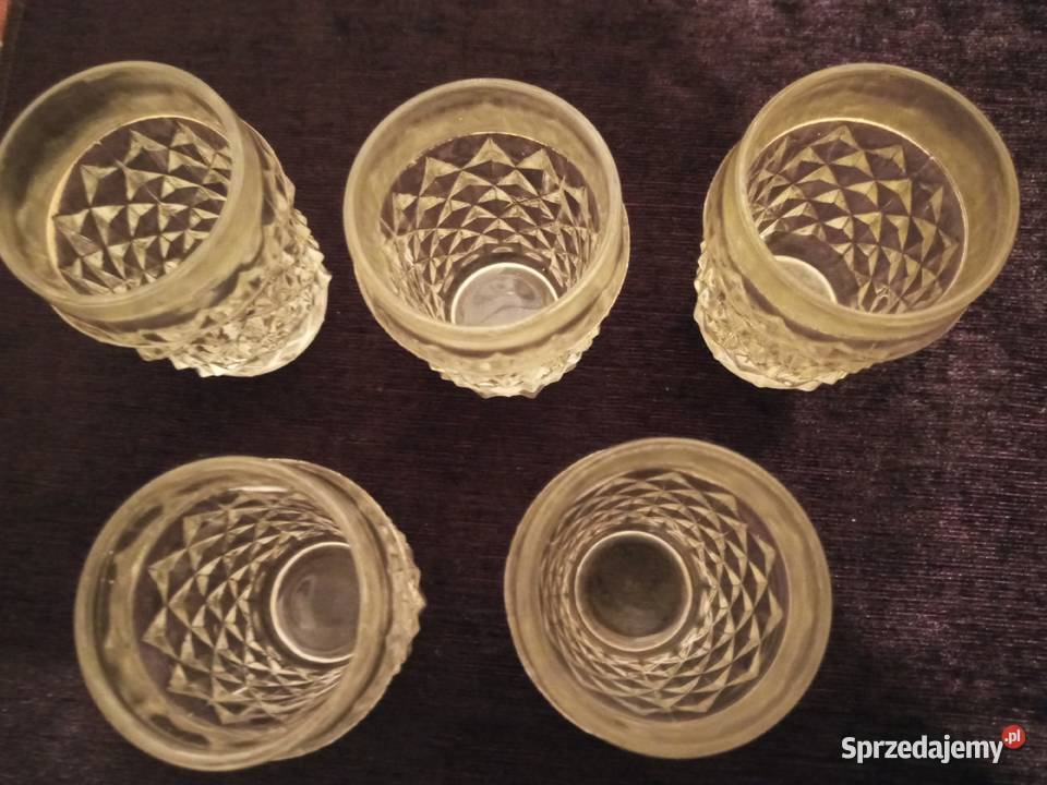 Kieliszki PRL Szczecinek