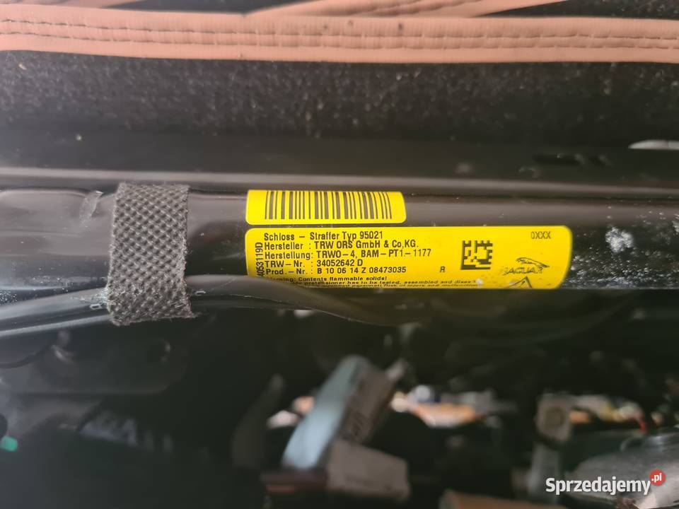 Napinacz pasa Jaguar X351 lewy prawy 34052642 d Kielce