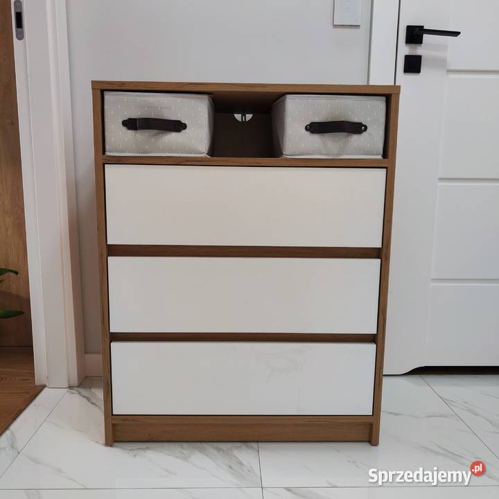 Komoda z 3 szufladami Jysk Komody małopolskie