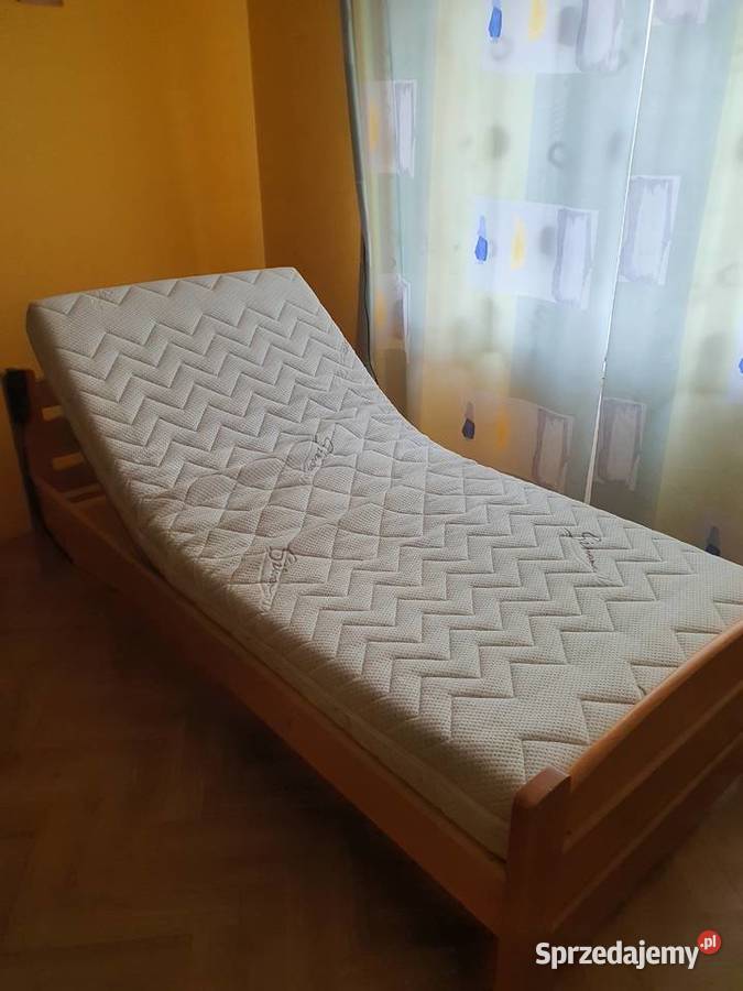 Łóżko podnoszone na pilota z materacem 200cm Grybów sprzedam