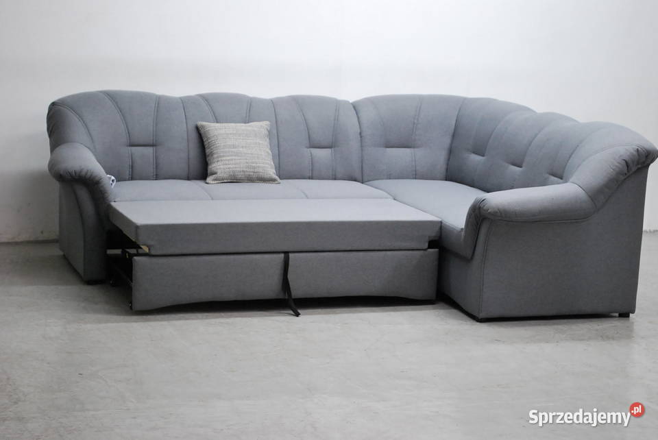 RUE DESIGN NAROŻNIK funkcja spania kanapa 242cm wielkopolskie Poznań