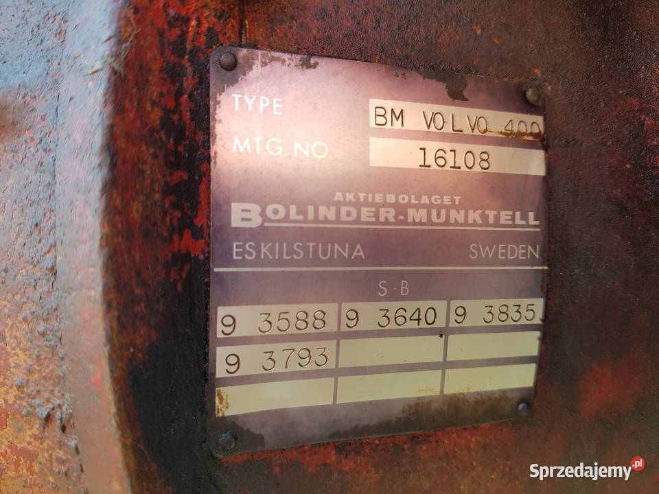 Traktor Volvo BM400 Siedlce