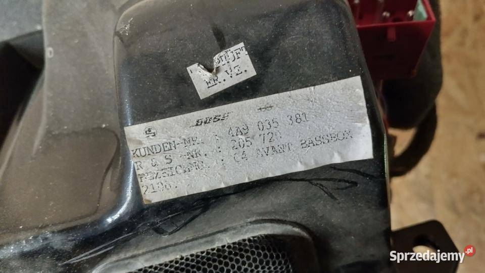 Subwoofer System Bose Audi A6 C4 Avant 4A9 035 Części samochodowe Oleśnica