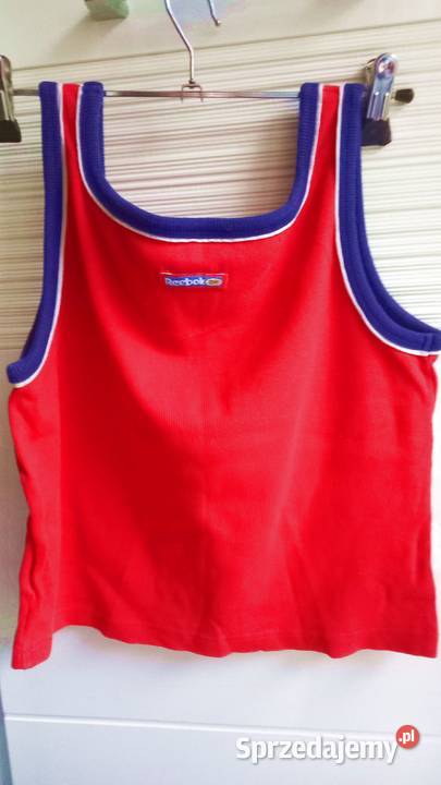 Top sportowy Reebok 10 czerwony Radom