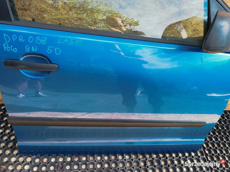 VW POLO 9N 5D LA5M DRZWI PRZÓD PRAWY PRAWE osobowe Drzwi Słowikowo sprzedam