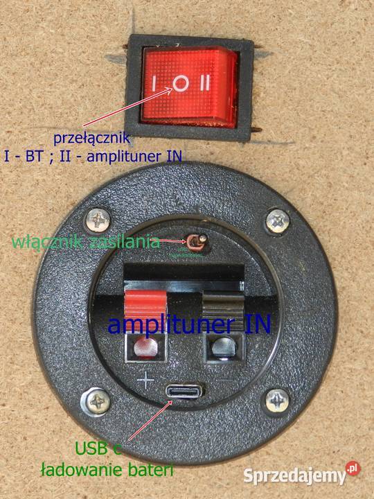 Zestaw głośnikowy BT TWS