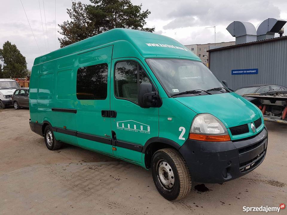Renault Master Jumbo Uszkodzony silnik 9 osób mazowieckie Sochaczew