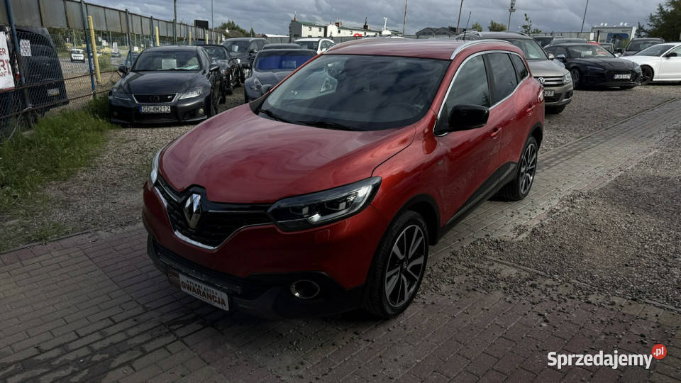 Renault Kadjar 16dci 4WD Bose full led pół skóra