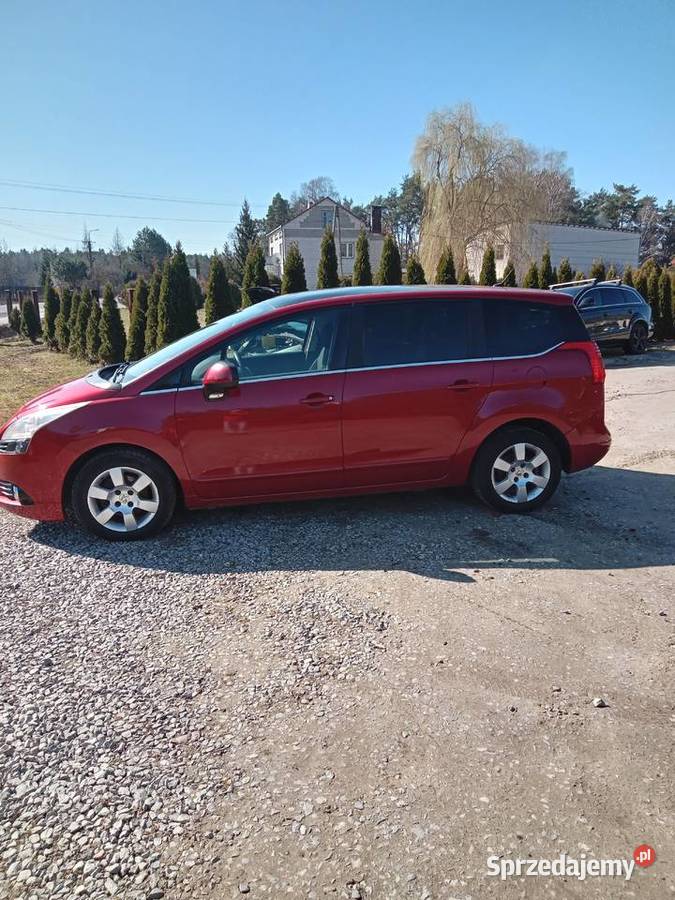 Sprzedam PEUGEOT 5008 BENZYNA ZAMIANA 7 OSOBOWY manualna lubelskie Łuków sprzedam