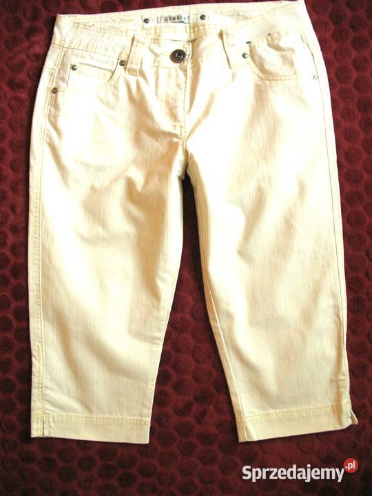 Spodnie damskie jeans 40 L biodra 98 Bermudy Siedlce