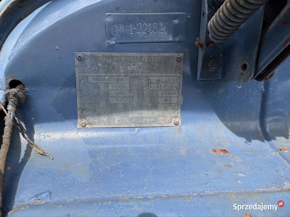 Skoda octavia 1962 spartak Pozostałe Tychy