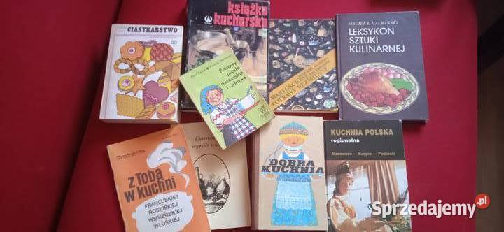 Zestaw książek kulinarnych z lat 80 Świdnica sprzedam