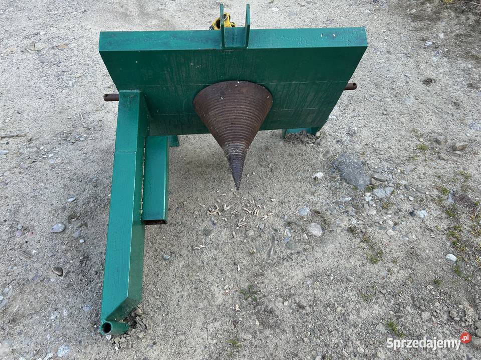 Świder do drzewa łuparka do drzewa wałek WOM Nowy Sącz