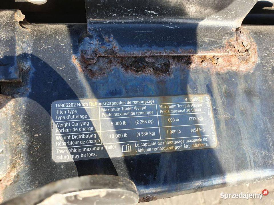 HAK HOLOWNICZY GMC YUKON XL 15905202 Pozostałe Lipno