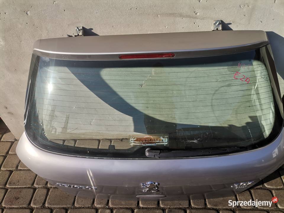 KLAPA TYLNA TYŁ PEUGEOT 307 HB KOLOR EZA Nowy Sącz sprzedam