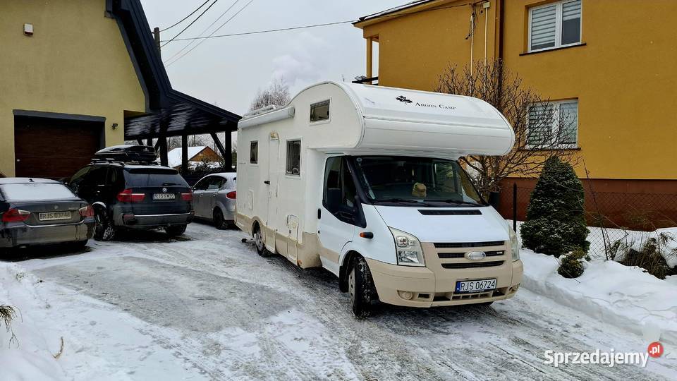 Kamper Alkowa Ford Transit klimatyzacja solar Jasło