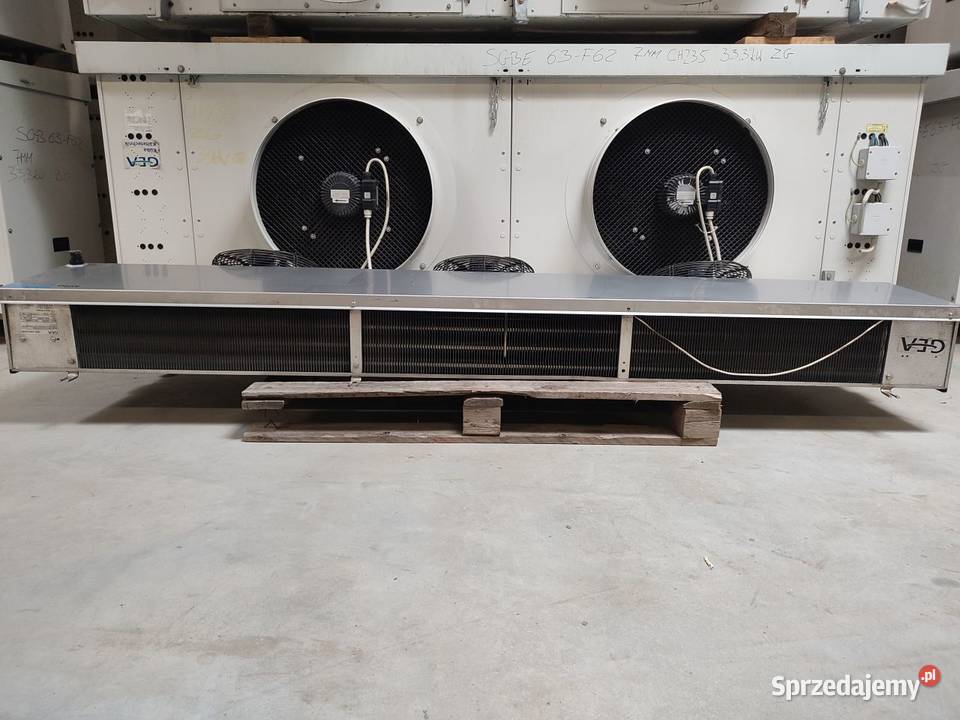 Chłodnica parownik GEA KUBA DEB083D 7mm 54kW Niedźwiedź