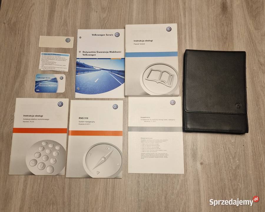 Ksiazka serwisowa Passat B7 wydanie 11 Kraków