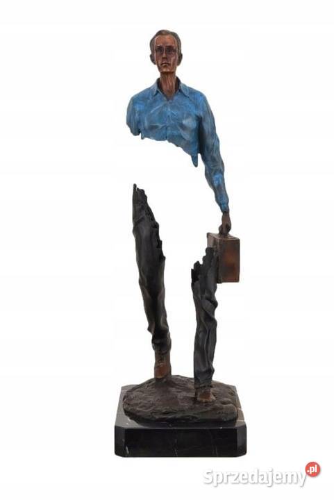 Nowoczesny Niewidzialny Podróżnik Figura Rzeźba małopolskie