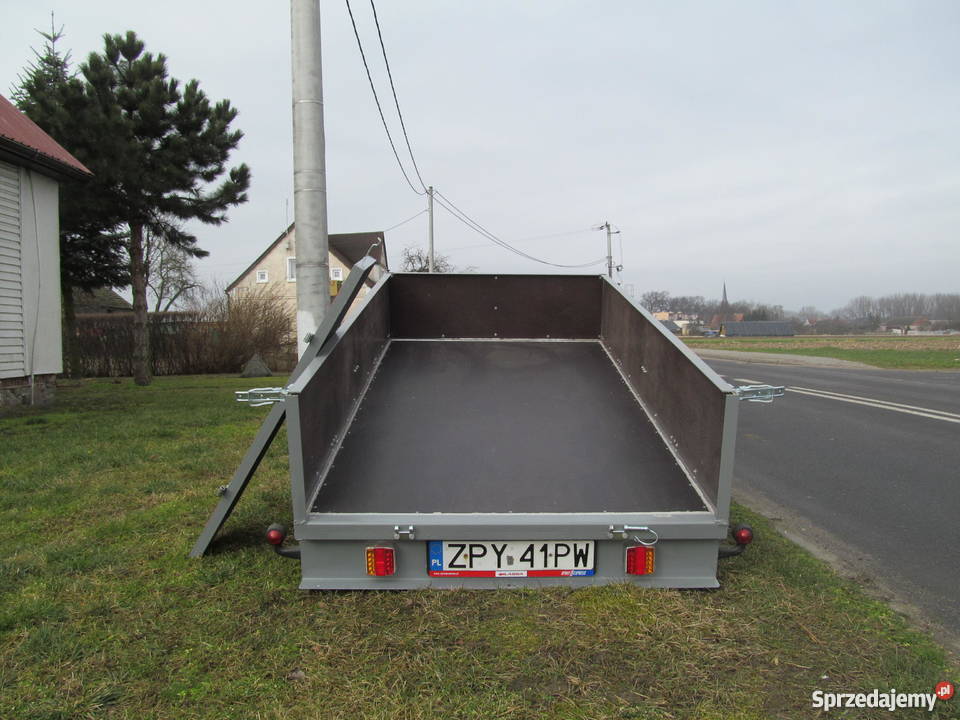 Przyczepka lekka zarejestrowana 750 wielkopolskie Kościan