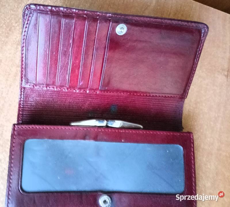 Portfel damski skórzany portmonetka Tarnobrzeg