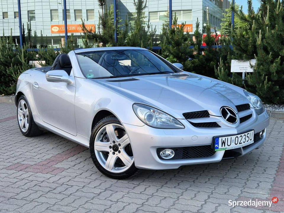 Mercedes SLK 200 GWARANCJA LIFT 184 AIRSCARF elektrochrom. lusterka boczne mazowieckie Warszawa