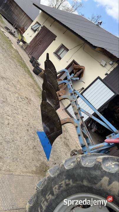Pług 4 Skibowy Rabewerk nieuszkodzony