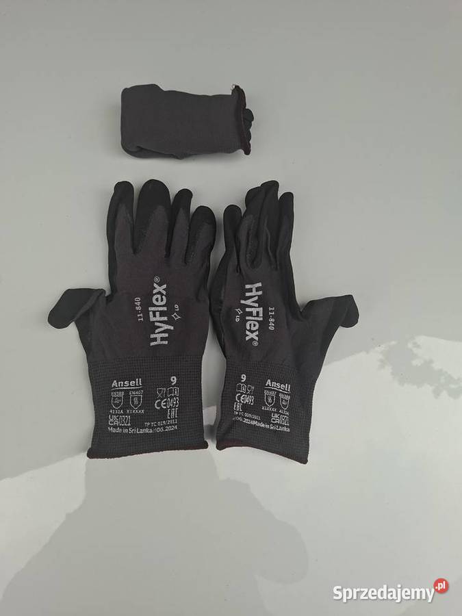 Rękawice robocze ochronne BHP bezszwowe Ansell śląskie Rybnik