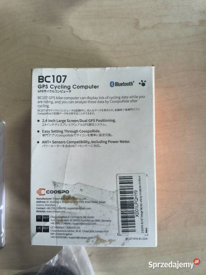 Licznik rowerowy Coospo BC107 Przysucha sprzedam