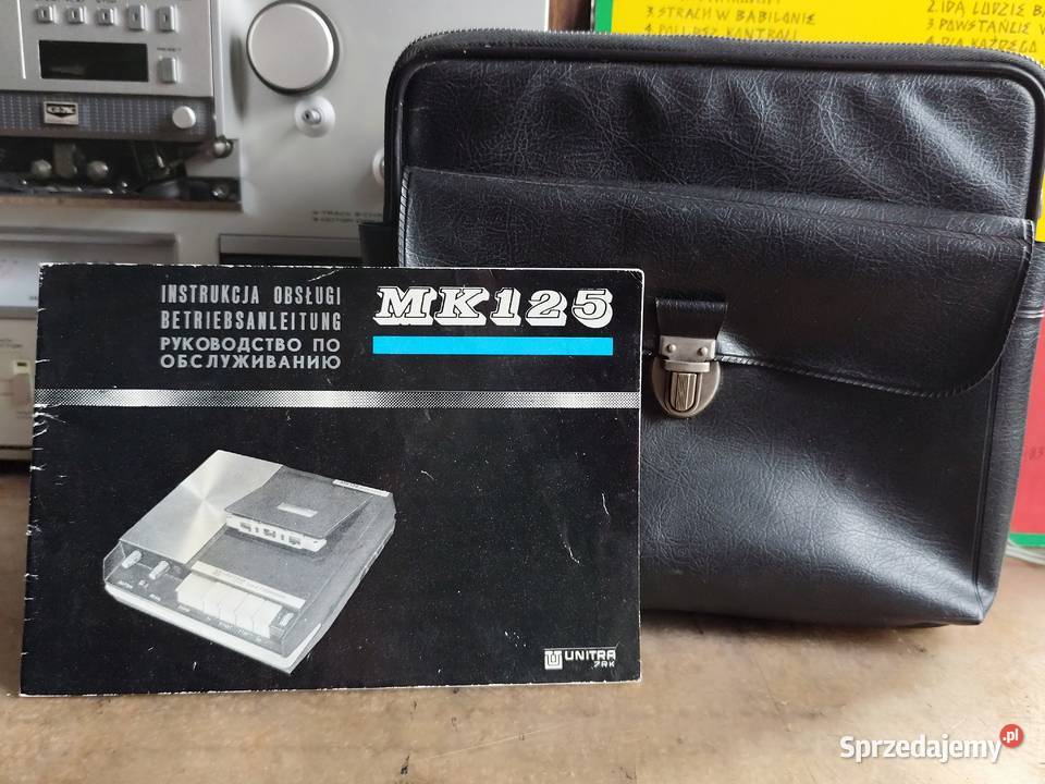 magnetofon kasetowy Unitra MK125 Stargard