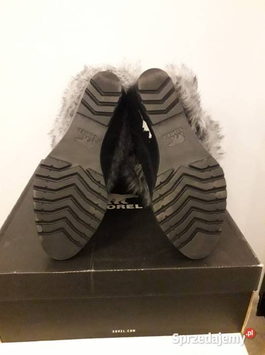 Zimowe damskie ocieplone botki Sorel 38 Kozaki Moda i Styl Kraków
