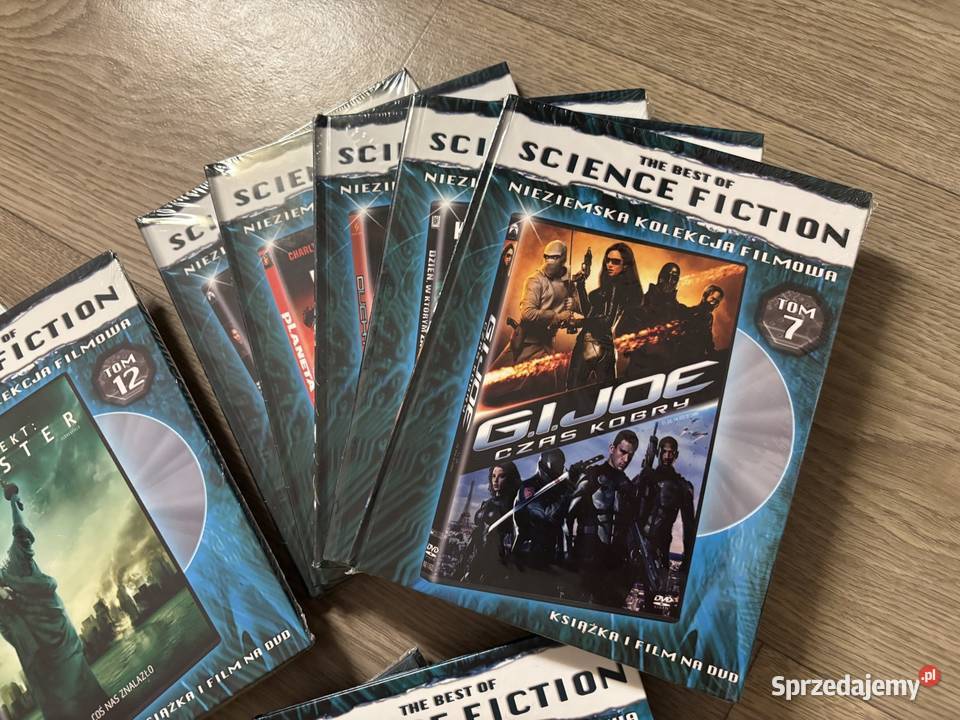 Best of Science Fiction książka i film DVD nowe 3 i więcej Warszawa