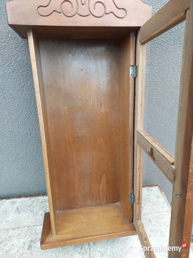 Szafka skrzynia obudowa starego zegara witrynka pomorskie
