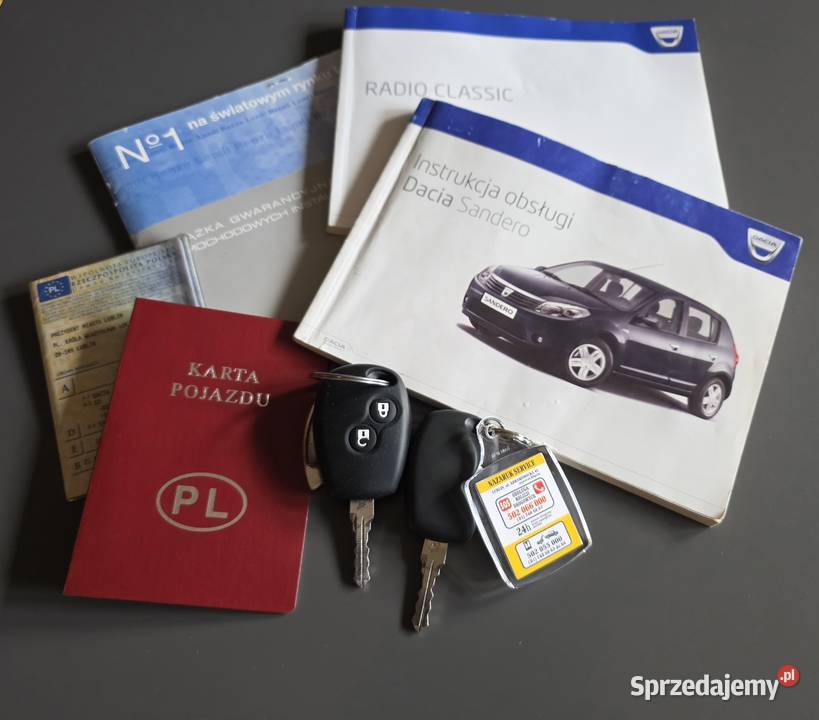 Dacia Sandero Stepway 16 Benzyna LPG 2012 115 relingi dachowe