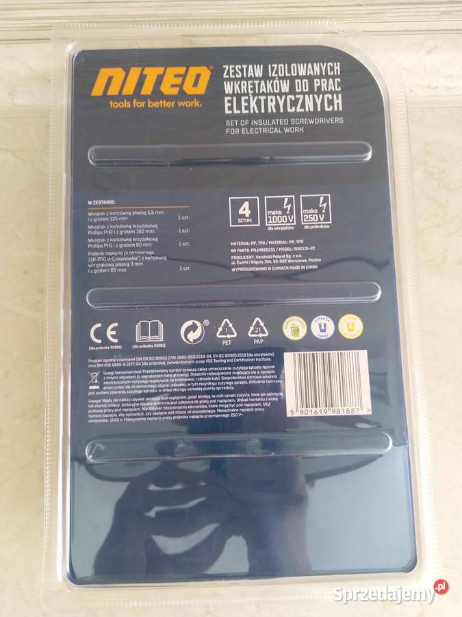 NAJTANIEJ Zestaw Izolowanych Wkrętaków Do Prac Zabrze