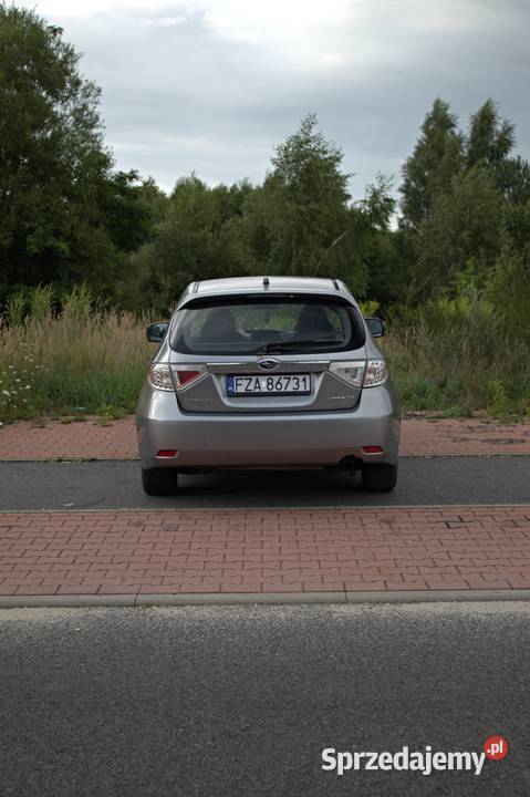 Subaru Impreza 20 benzyna 2007 benzyna Żary