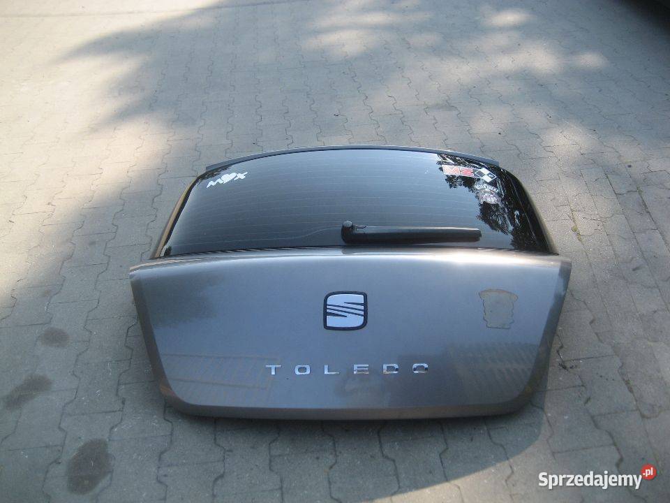 seat toledo iii 3 0409r klapa bagażnika zderzak Rakoniewice sprzedam