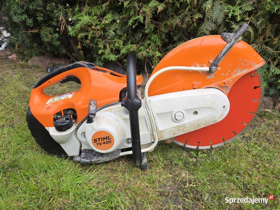 Piła do betonu przecinarka spalinowa STIHL TS420 Łowicz