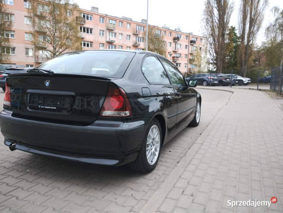 BMW e46 316ti compact 124 1 właściciel z Niemiec Motoryzacja Gdańsk