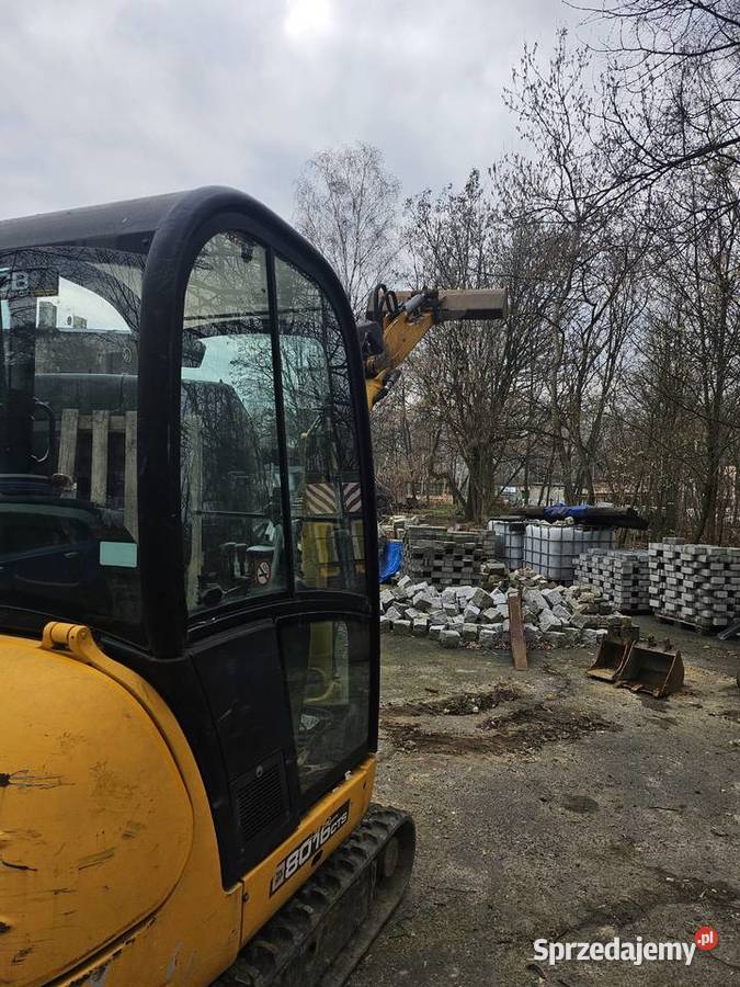Minikoparka jcb 8016 2012r 2500 mht nie śląskie Chorzów sprzedam