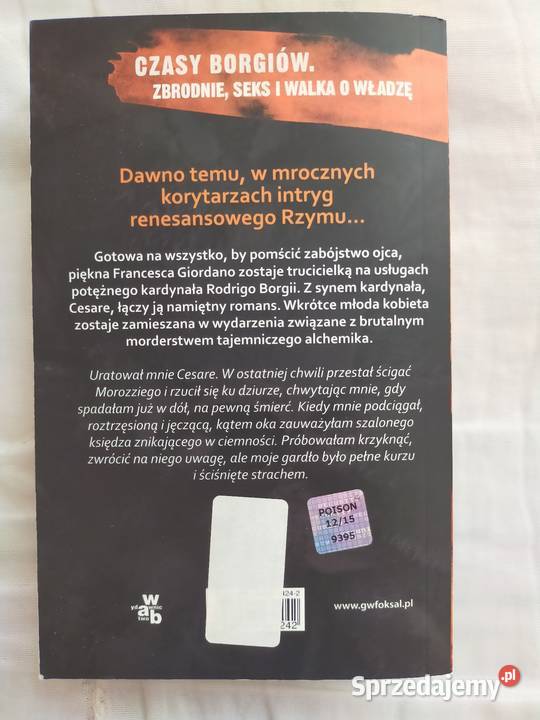 Trucizna Sara Poole kryminały Proza i poezja Siedlce