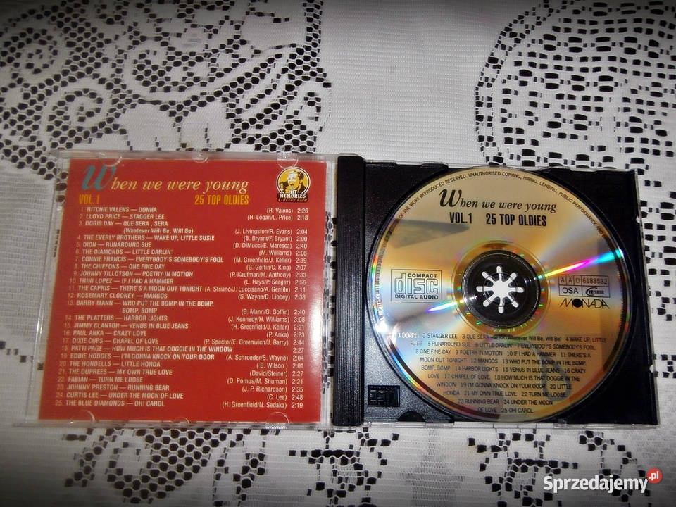 Płyta CD When we were young Vol2 25 top oldies Kraków