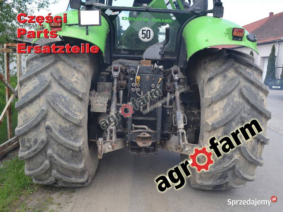 Deutz Agrotron 260 części skrzynia biegów silnik Byków