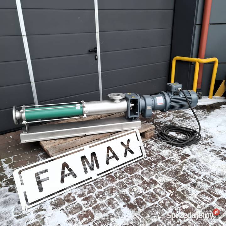 Pompa śrubowa ślimakowa spożywcza Netzsch Błonie